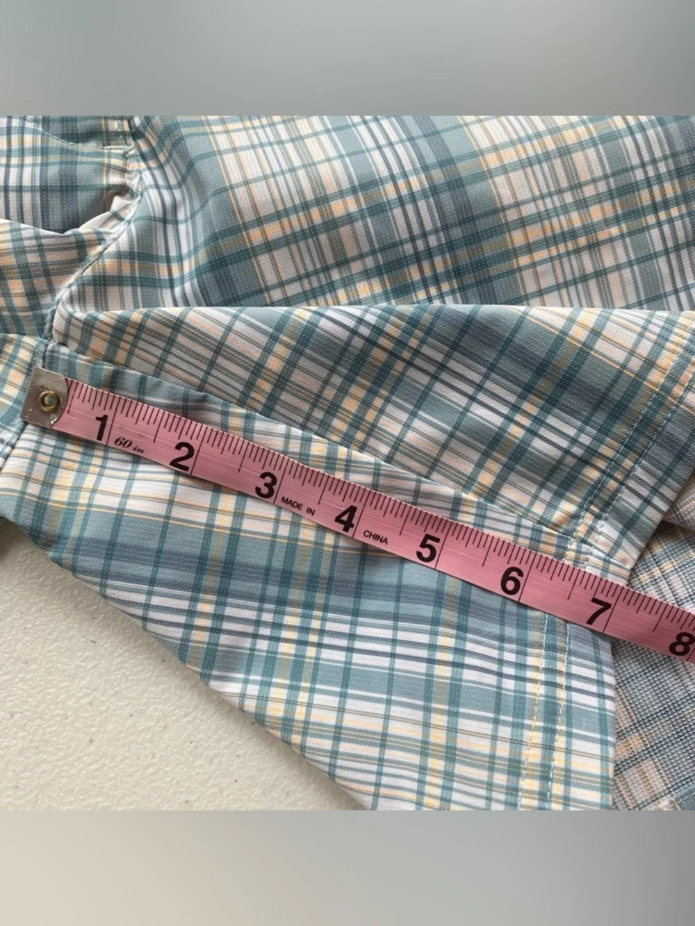 Oakley Blue Plaid Women’s Shorts